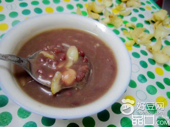莲子百合红豆沙