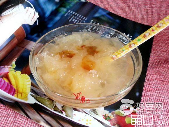 银耳桃胶汤