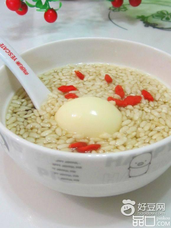 米花红糖蛋茶