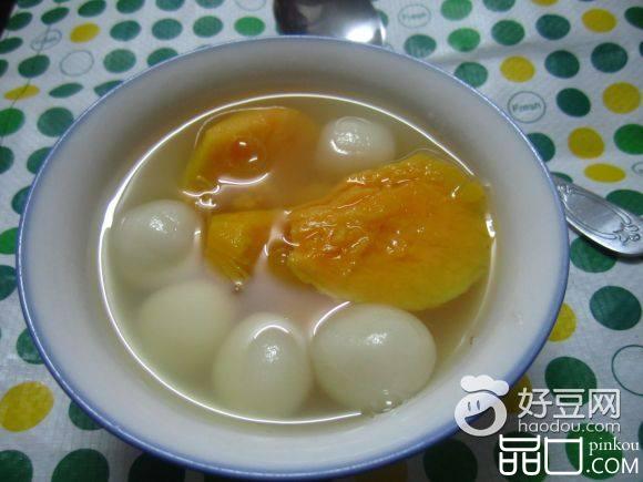 番薯糯米丸糖水