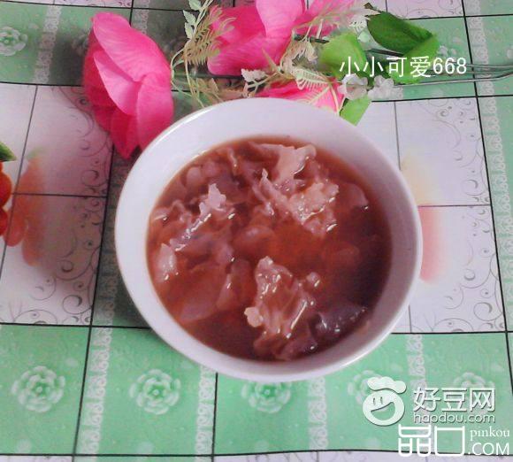 红豆银耳糖水