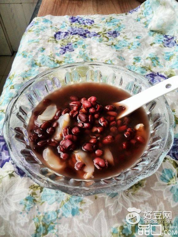 荔枝红豆糖水