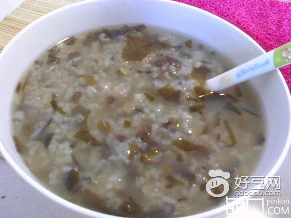 海带绿豆粥