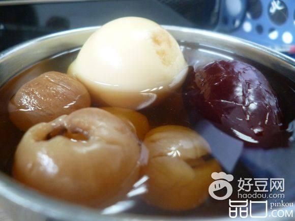 红枣桂圆鸡蛋糖水