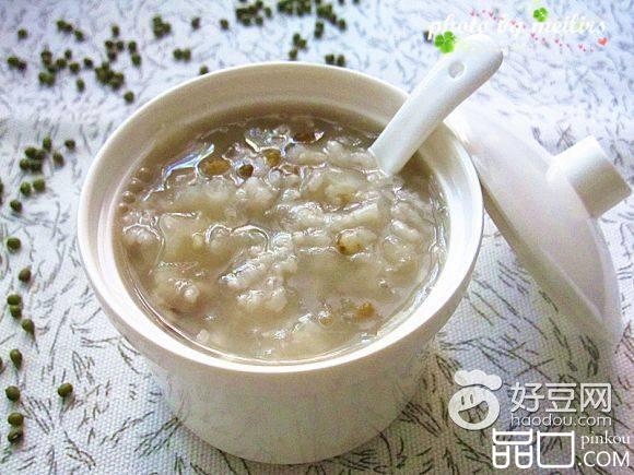银耳绿豆羹