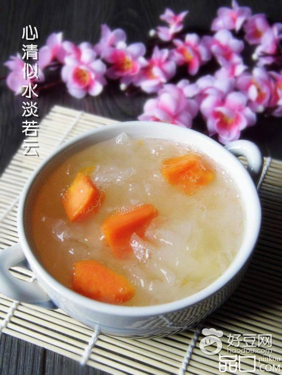 舌尖2美食 木瓜雪耳羹