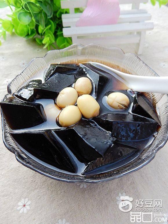 莲子龟苓膏