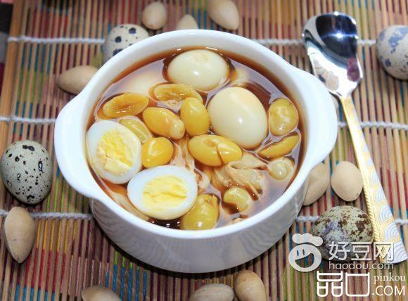 鹌鹑蛋白果糖水