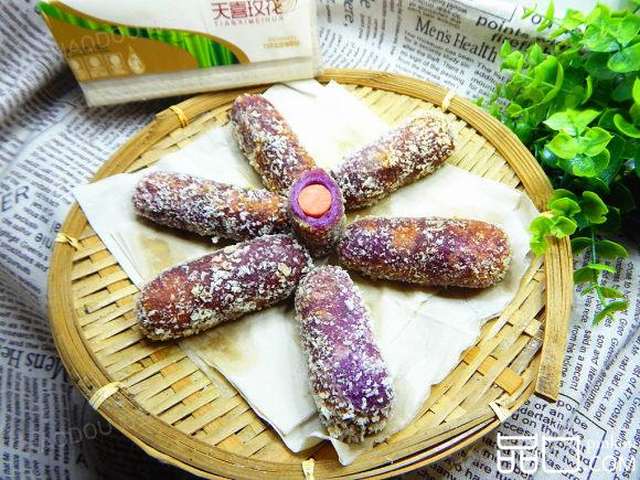 香酥紫薯糯米棒
