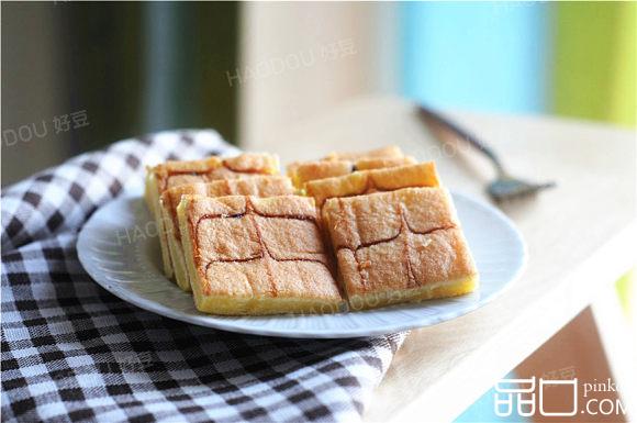 蓝莓千叶纹蛋糕片