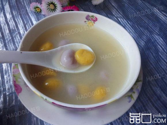 双色汤圆