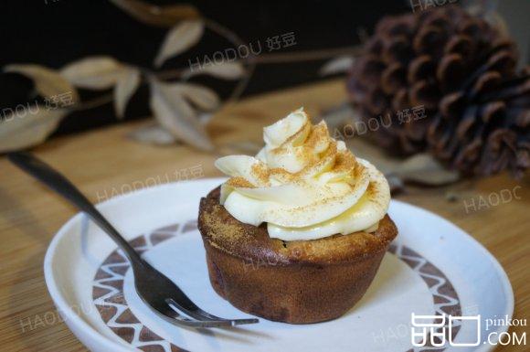 奶油霜肉桂苹果麦芬