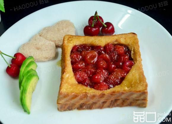 樱桃西多士