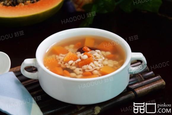 薏米红枣木瓜甜汤