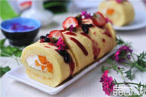 水果蛋糕卷