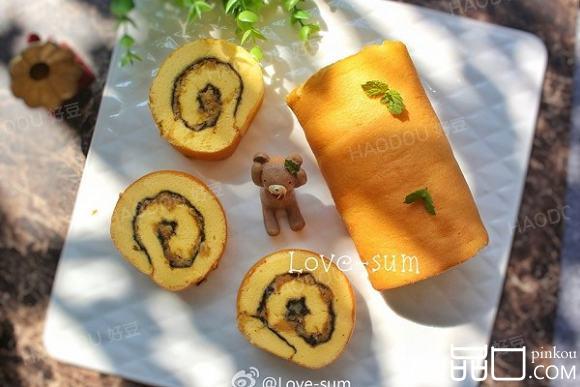 紫菜肉松蛋糕卷