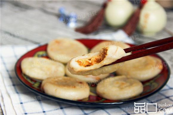糯米花生饼