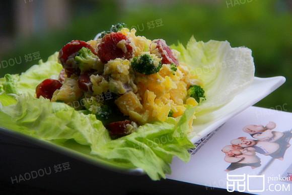 #美味的朋友#腊肠土豆