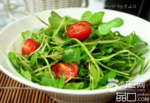 萝卜芽沙拉