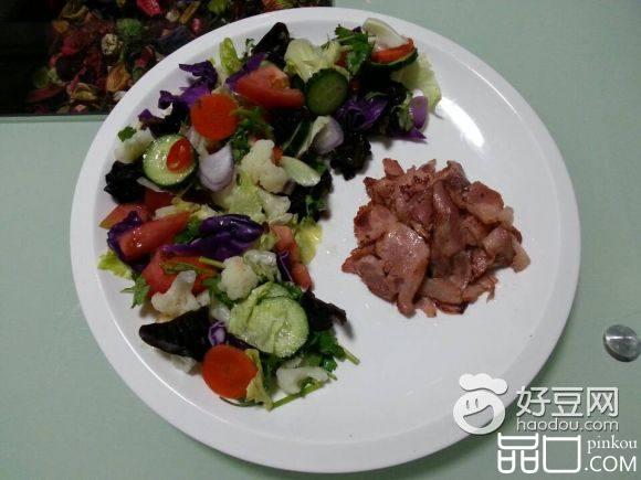 彩虹培根蔬菜沙拉