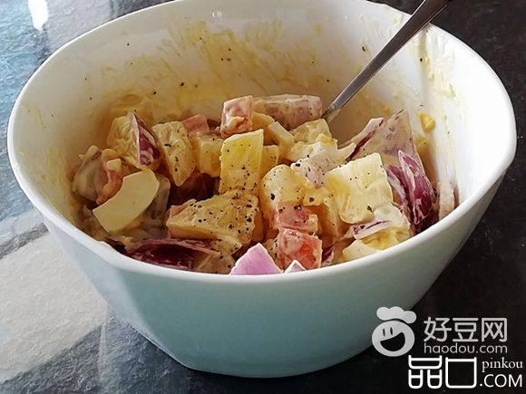 土豆火腿鸡蛋沙拉