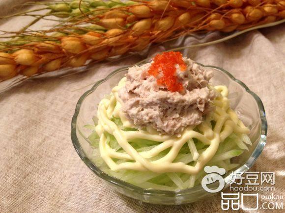 金枪鱼青瓜沙律