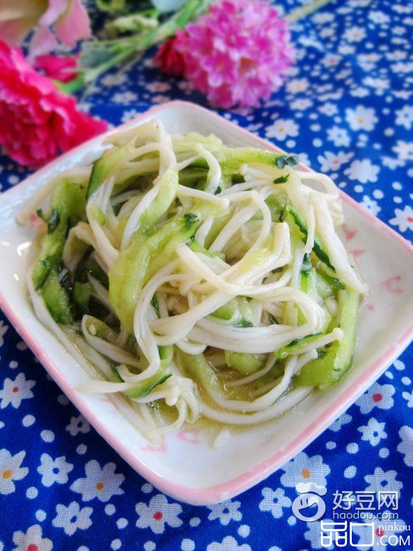 凉拌日式金针菇