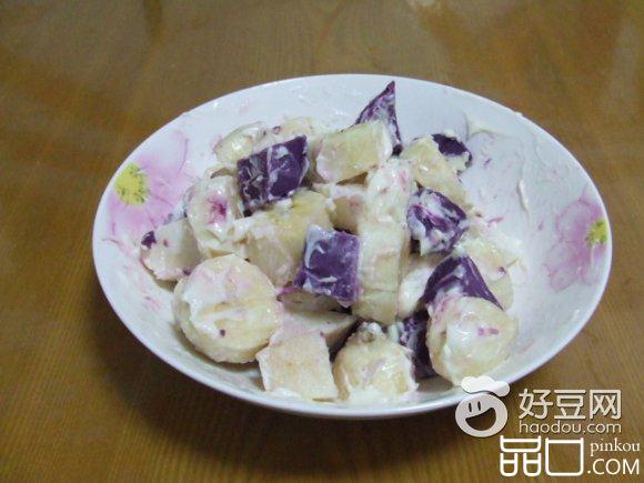 香蕉紫薯沙拉