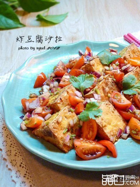 炸豆腐沙拉