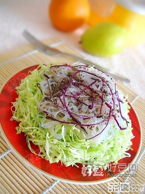 柠香包菜沙拉