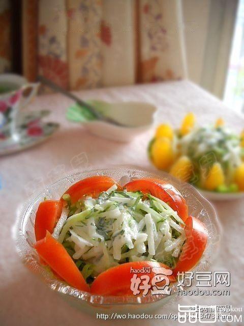 清凉薄荷蔬果沙拉