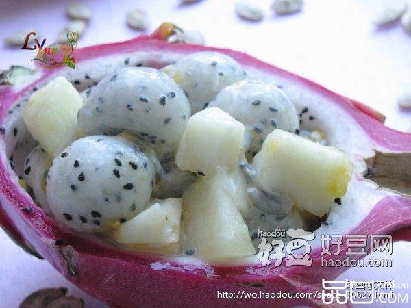 炼奶火龙果沙拉