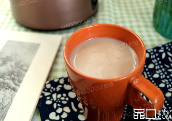 红枣核桃山药米香豆浆