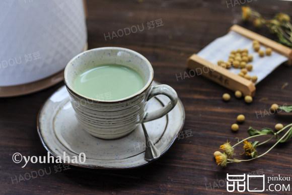 抹茶豆浆奶茶