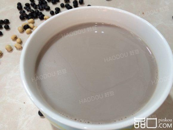 黑豆花生豆浆