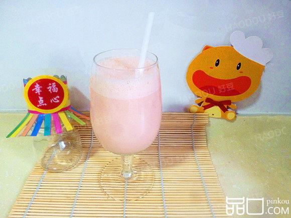 红西柚酸奶昔
