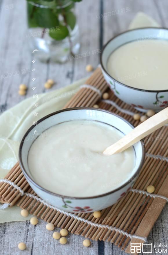 燕麦小米豆浆