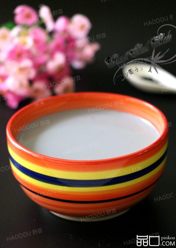 黑芝麻牛奶豆浆