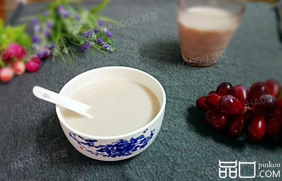 奶香花生浆