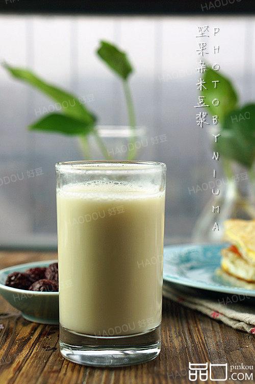 坚果杂米豆浆