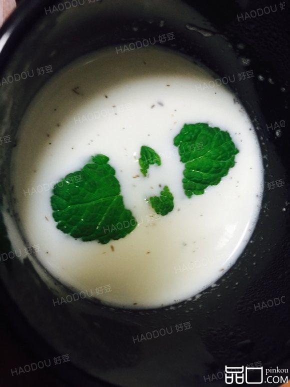 薄荷香草奶