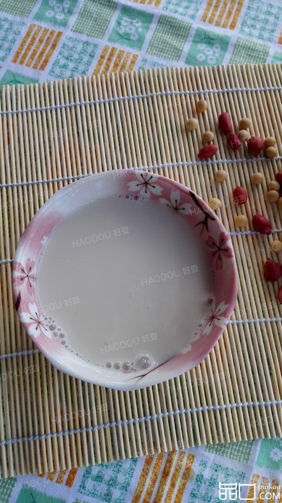 大米花生豆浆