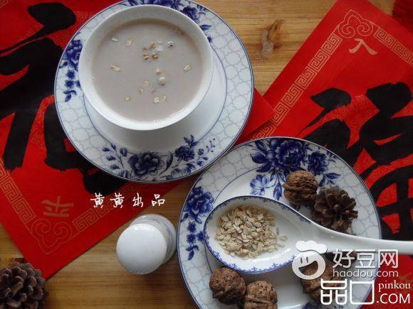 核桃燕麦豆浆