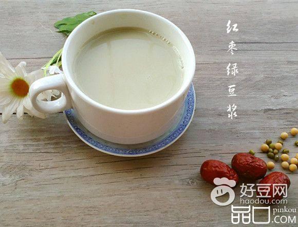 红枣绿豆浆