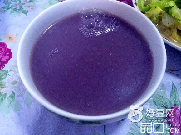红豆薏仁米糊
