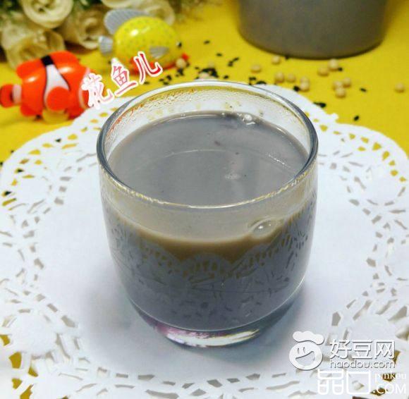 黑米豆浆
