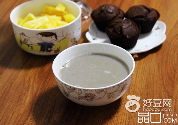 栗子燕麦黑豆浆