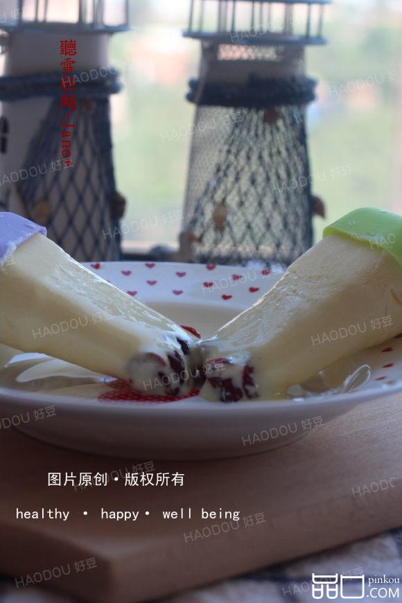 蔓越莓榴莲雪糕