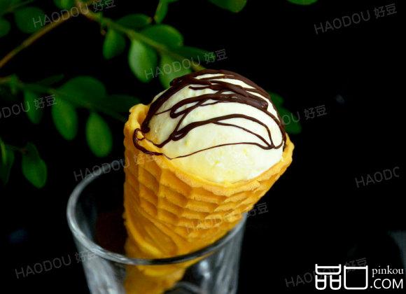白巧克力冰激凌