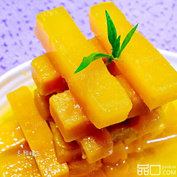 长寿黄桃南瓜条